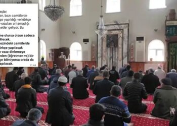 Müftüden vaaz talimatı: Sadece Türkçe yapılacak