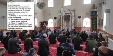 Müftüden vaaz talimatı: Sadece Türkçe yapılacak