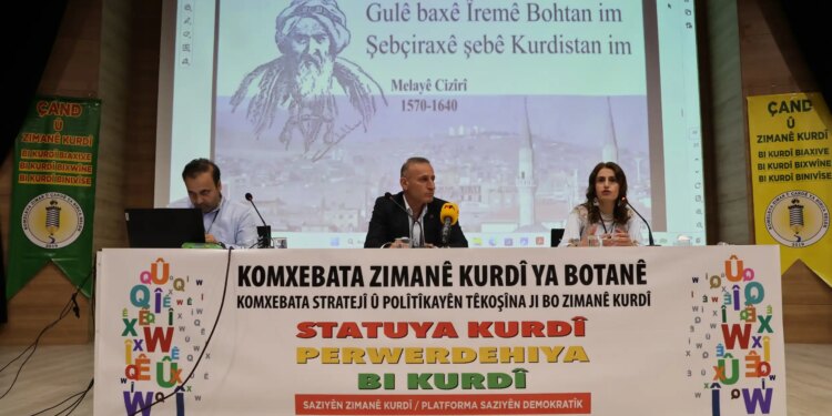 Cizîr’de Botan Kürt Dili Çalıştayı: Yerel yönetimler Kürtçeyi her alana taşımalı