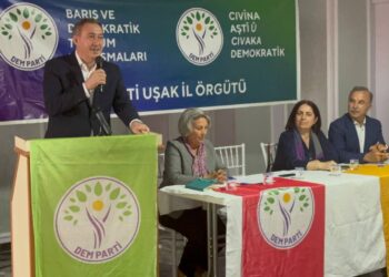 Bakırhan Uşak’ta konuştu: Barış süreci tüm halkların meselesi