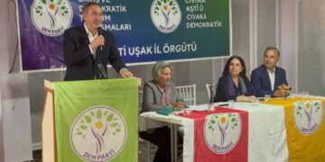 Bakırhan Uşak’ta konuştu: Barış süreci tüm halkların meselesi