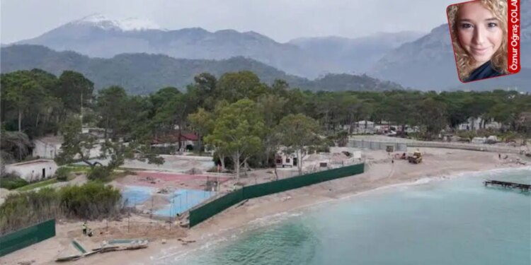 İdyros’ta bulunan orman arazisindeki yasağa karşın iş makineleri girdi