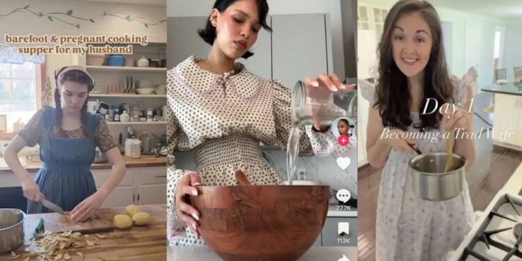 Sosyal medyanın ‘kusursuz ev kadınları’: Trad Wife akımı nedir?