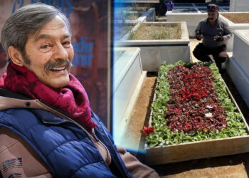 Kadir İnanır’ın kabri çiçeklerle donatıldı: Sevenleri yalnız bırakmadı