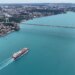 İstanbul Boğazı’nda görsel şölen: Bayramın son gününde turkuaz renge büründü!