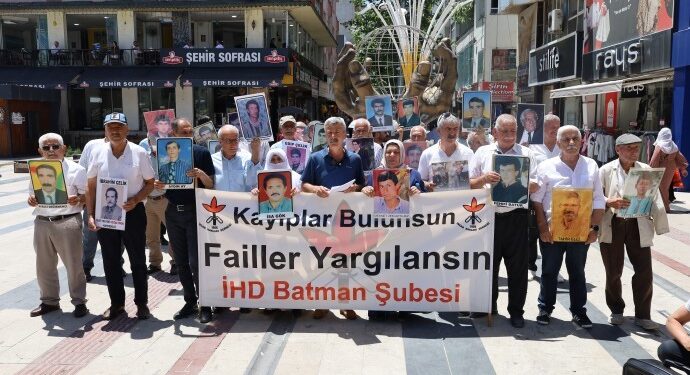 Kayıp yakınları Ayhan, Pamuk, Güney ve Baysal için adalet istedi