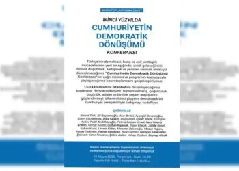 ‘Cumhuriyetin Demokratik Dönüşümü Konferansı’nın programı paylaşıldı