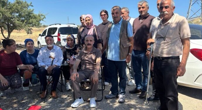30 yıllık tutsak Niyazi Budak tahliye edildi