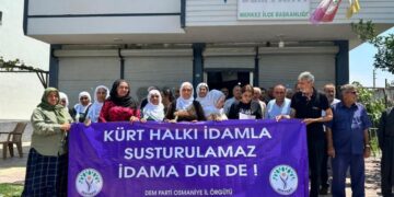 Osmaniye’de İran’daki idam kararları protestosu: Sessiz kalmayın