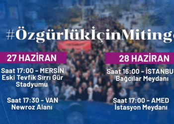 Sanal medyada Özgürlük Mitingi için tag çalışması