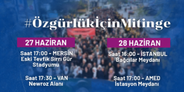 Sanal medyada Özgürlük Mitingi için tag çalışması