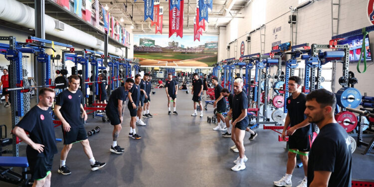 A Milliler ABD Maçına Hazırlanıyor