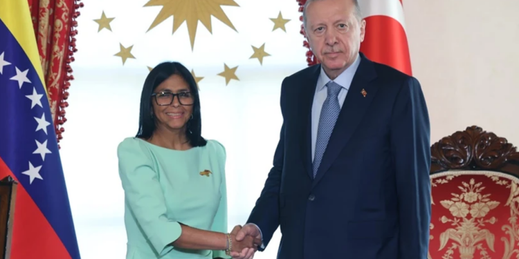 Cumhurbaşkanı Erdoğan, Venezuela Lideri Rodriguez'i Ağırladı