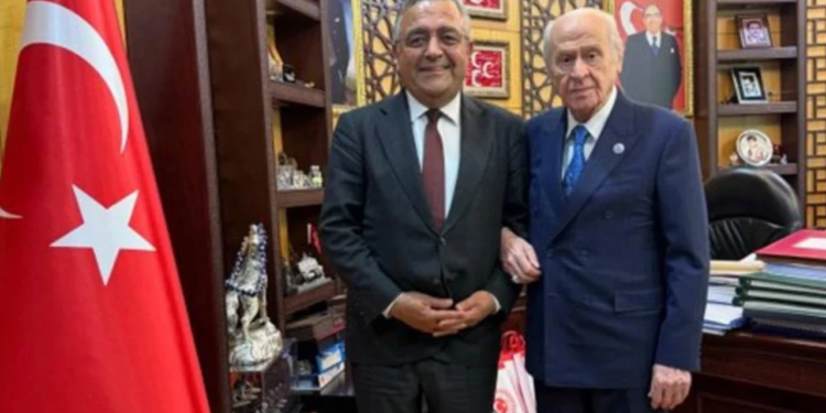 Sezgin Tanrıkulu'ndan Bahçeli'ye Ziyaret