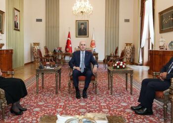 TBMM Başkanı Numan Kurtulmuş DEM Parti İmralı Heyeti ile Görüştü