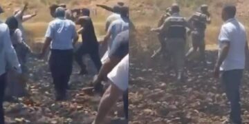 Karara rağmen kaldırılmadı: Poligondan atılan izli mermiler buğday tarlasını yaktı