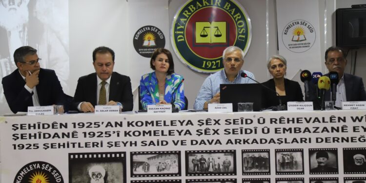 Amed’de Şêx Seîd paneli: Mücadelesi, Kürt halkının birliği ve kimliği içindi