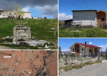 Ermeni mezarlığı yıkıldı, TOKİ üzerine ev yaptı