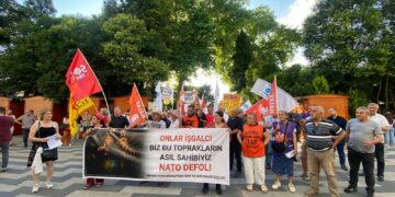 Hopa’da NATO protestosu
