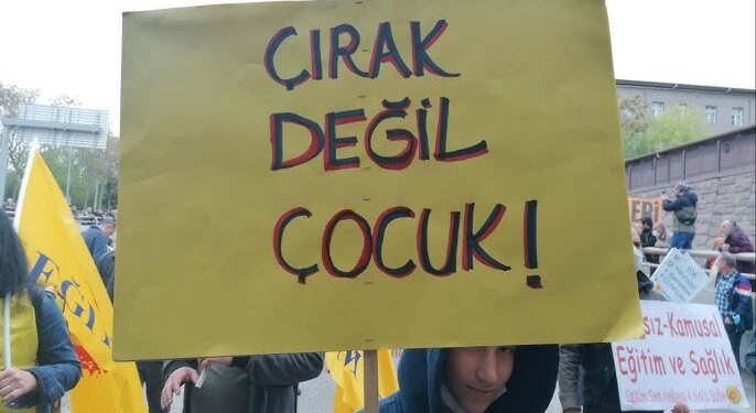 138 milyon çocuk çalıştırılıyor 54 milyonu tehlikeli koşullarda