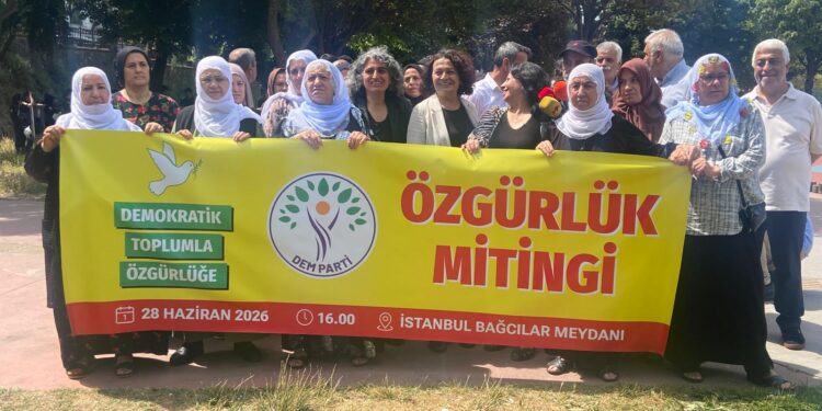 Özgürlük Mitingi’ne çağrı: Barış Öcalan’ın özgürlüğünden geçer