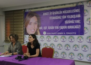 İzmir’de Deniz Poyraz için söyleşi gerçekleşti
