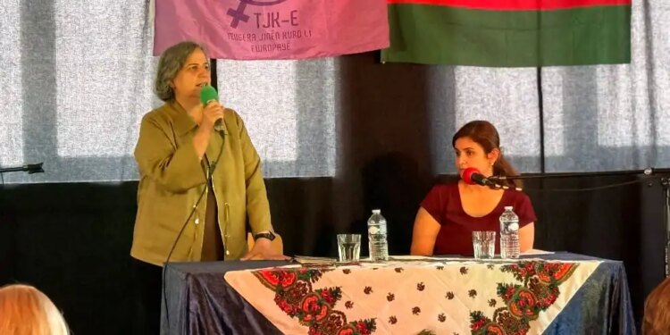 Gültan Kışanak Stuttgart’ta halk buluşmasında konuştu: Kazanımların güvencesi örgütlü halktır
