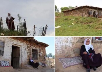 Oğlunun mezarının hasretiyle göçtü: Geriye kurduğu sözleri, fotoları ve tek odalı evi kaldı