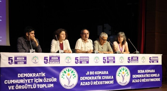 DEM Parti Marmara Bölgesi Konferansı: Yenilenme sürecine girdik