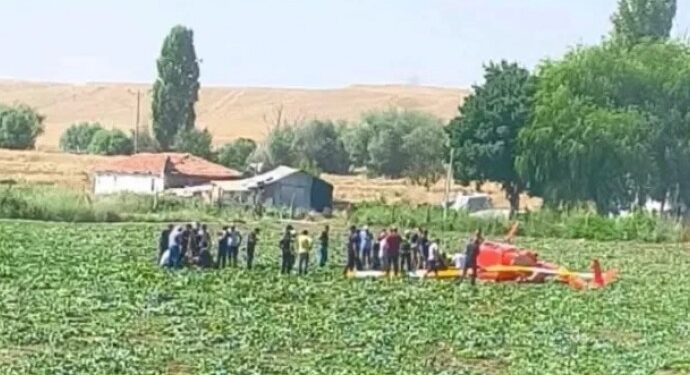 Ankara’da düşen helikopterin pilotu hayatını kaybetti