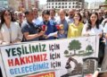 Kayyımın parkı askeri lojmana dönüştürme planına tepki