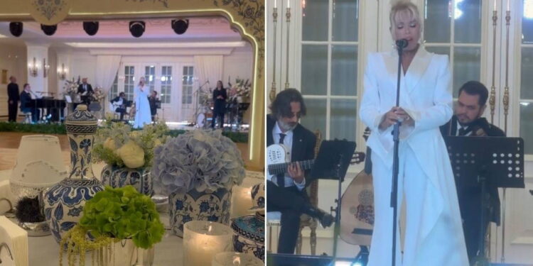 NATO Zirvesi’nde Ajda Pekkan sürprizi: First Lady’lerin özel yemeğinde sahne aldı