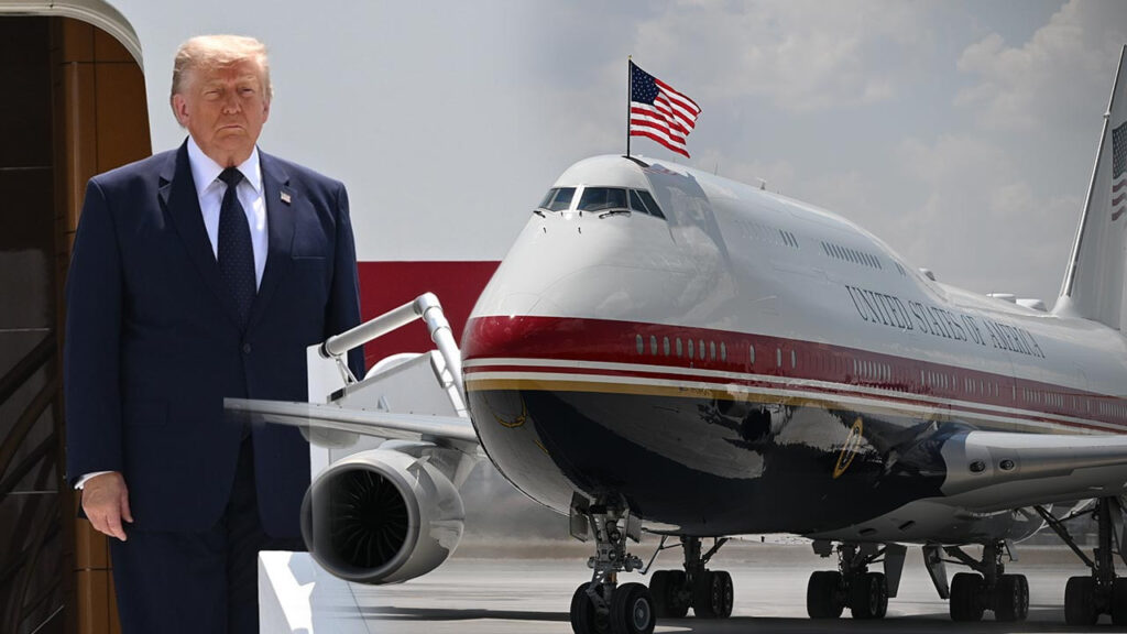 Ankara'dan Ayrılırken Dikkat Çeken Karar! Trump Neden Uçak Değiştirdi?