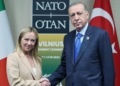 Cumhurbaşkanı Erdoğan, İtalya Başbakanı Meloni'yle Görüştü