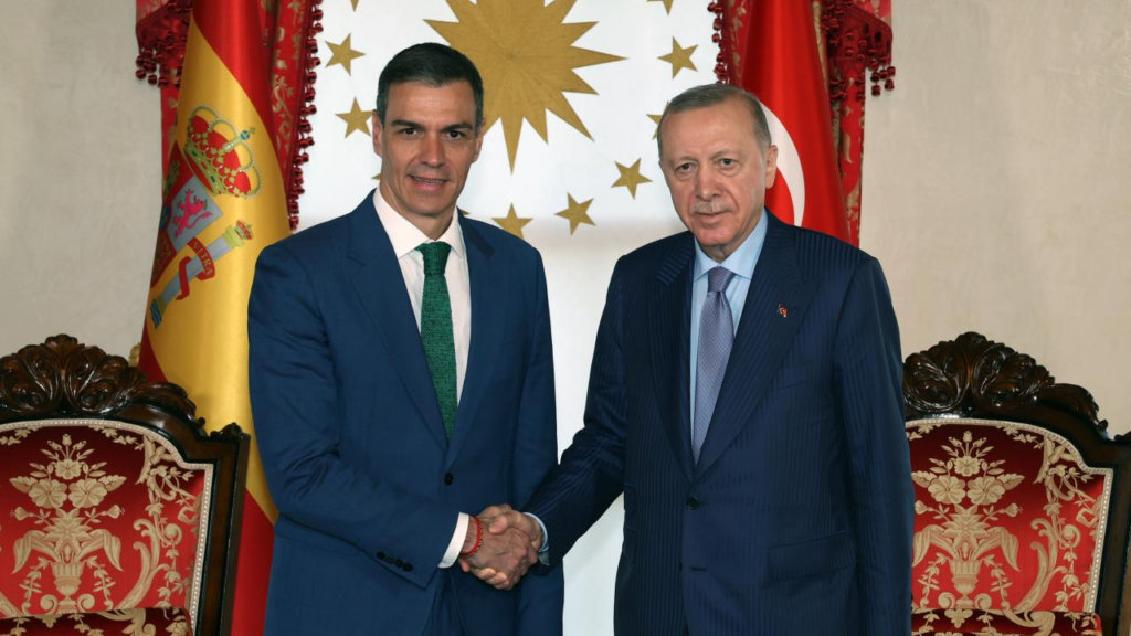 Cumhurbaşkanı Erdoğan'dan Sanchez'e Dünya Kupası Tebriği
