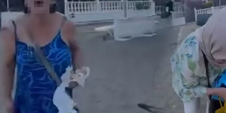 Görüntü Tepki Çekmişti... Plajdaki Olaya İlişkin Nefret Suçundan Gözaltı