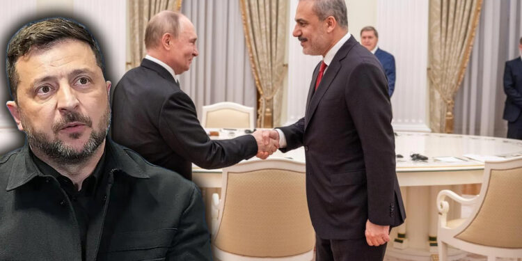 Hakan Fidan'dan Barış Trafiği: Rusya Lideri Putin'in Ardından Bu Kez Ukrayna Lideri ile Görüşecek