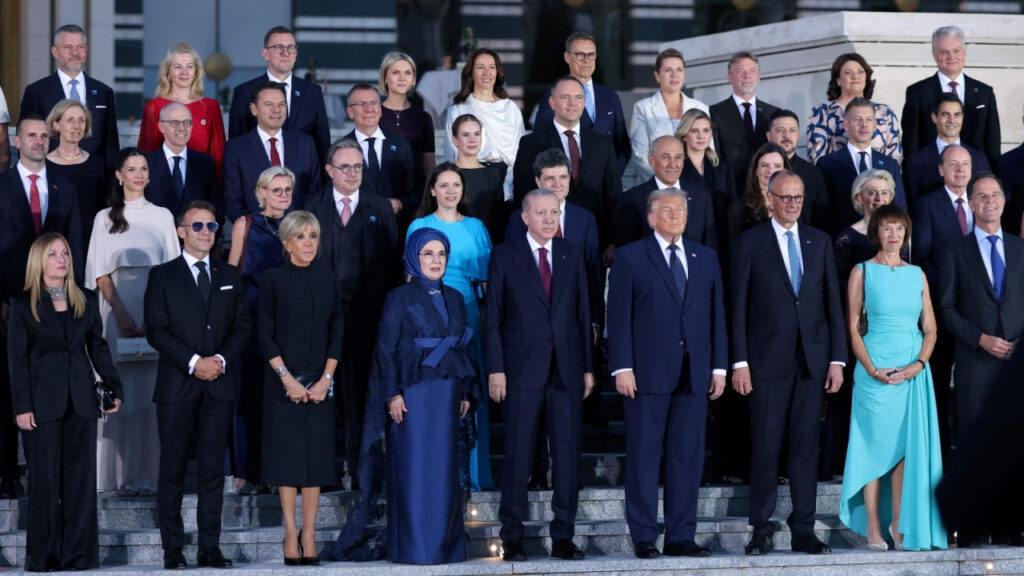 Külliye'de NATO Resepsiyonu: Dünya Liderleri Bir Araya Geldi