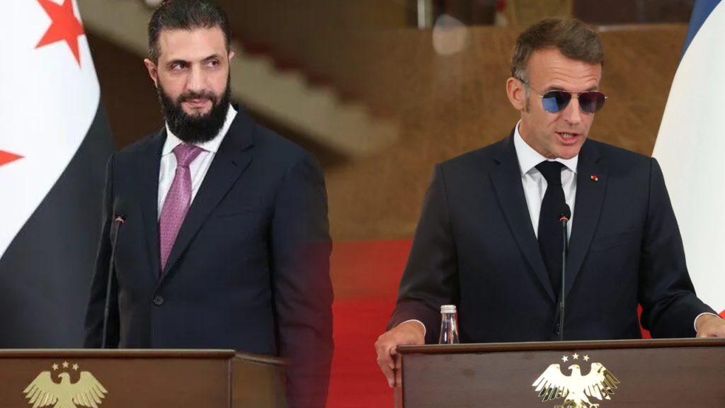 Macron Şam'da İlan Etti! Fransa-Suriye Arasında Ortaklık Dönemi