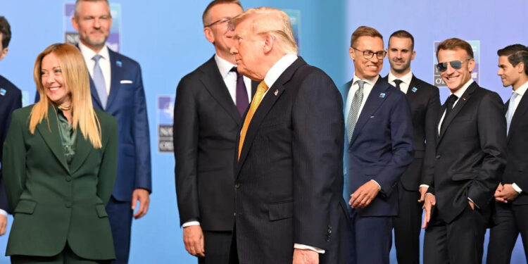 NATO Zirvesi'ne Damga Vuran Anlar! Trump, Meloni, Macron, Rutte...