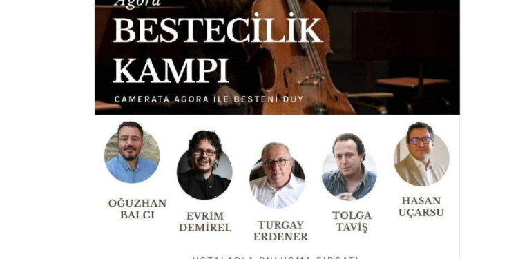 Agora Bestecilik Kampı ikinci kez Çanakkale’de: Genç besteciler usta isimlerle bir araya geliyor