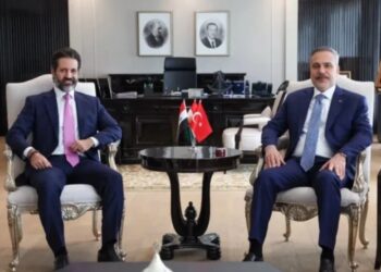 Qubad Talabani, Ankara’da Hakan Fidan ile görüştü