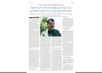 Abdullah Öcalan’dan Komînal’e mesaj: Demokratik komünalitede ısrar insan olmakta ısrardır