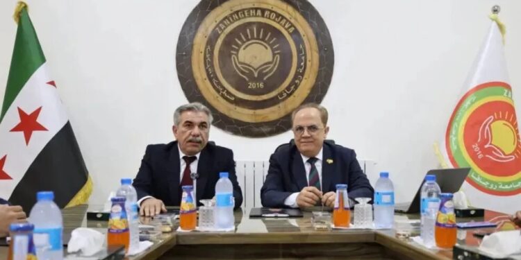 Rojava Üniversitesi için entegrasyon yol haritası açıklandı