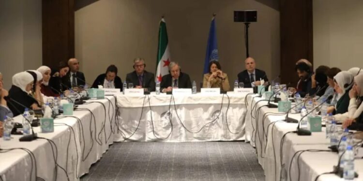 Guterres Şam’da kadın kuruluşlarıyla buluştu: Kürt halkının hakları güvence altına alınsın
