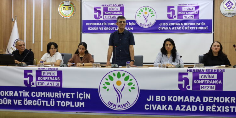 DEM Parti’nin Serhat Bölgesi Konferansı başladı