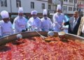 Dev kazanda hazırlanan kuru fasulye ile dünya rekoru kırıldı