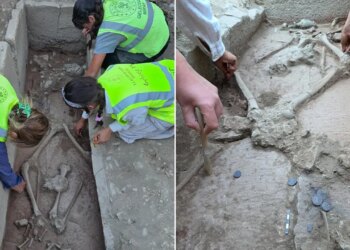 Aspendos’ta 2 bin 400 yıllık güreşçi mezarı keşfedildi
