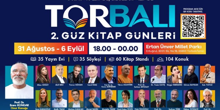 Torbalı’da edebiyat ve sanat şöleni: 2. Güz Kitap Günleri kapılarını açıyor