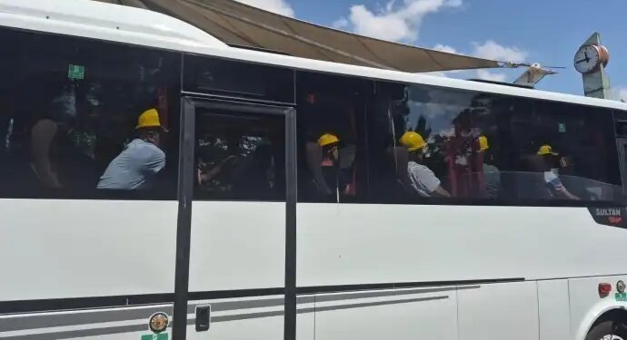 Maden işçilerine polis müdahalesi: Çok sayıda işçi gözaltında